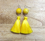 Yellow on Yellow Earrings